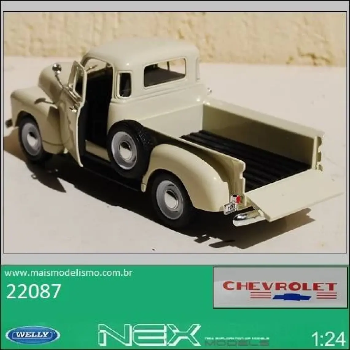 Welly 1:24 1953 Chevrolet 3100 Pick Up Model Araç