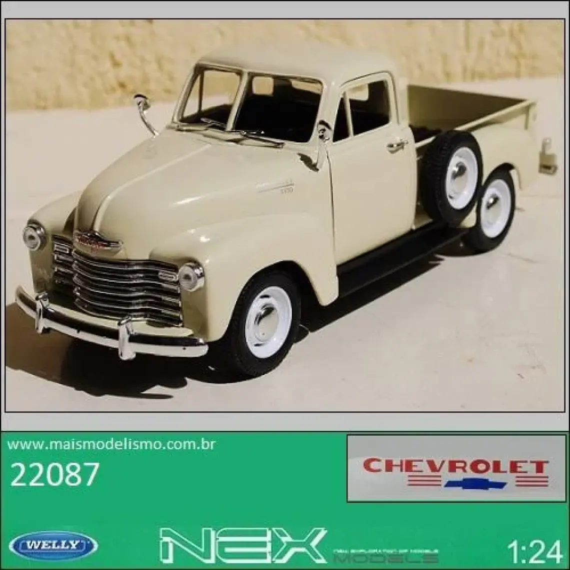 Welly 1:24 1953 Chevrolet 3100 Pick Up Model Araç