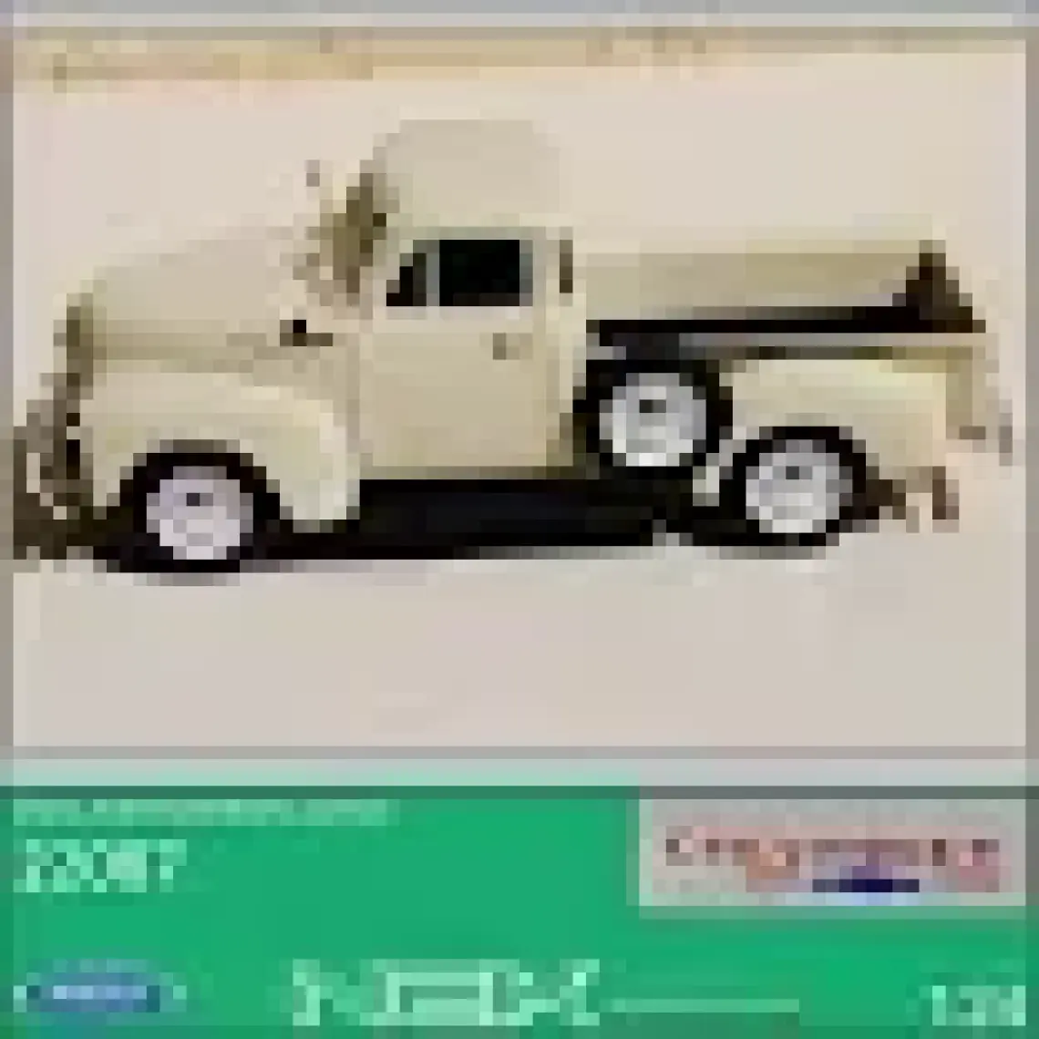 Welly 1:24 1953 Chevrolet 3100 Pick Up Model Araç