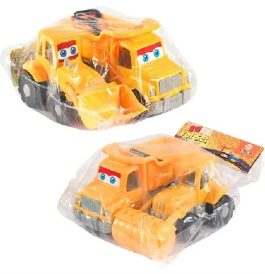 Ketsan Sağlam Plastik 2'li Yol Seti Kamyon ve Traktör - KS-762