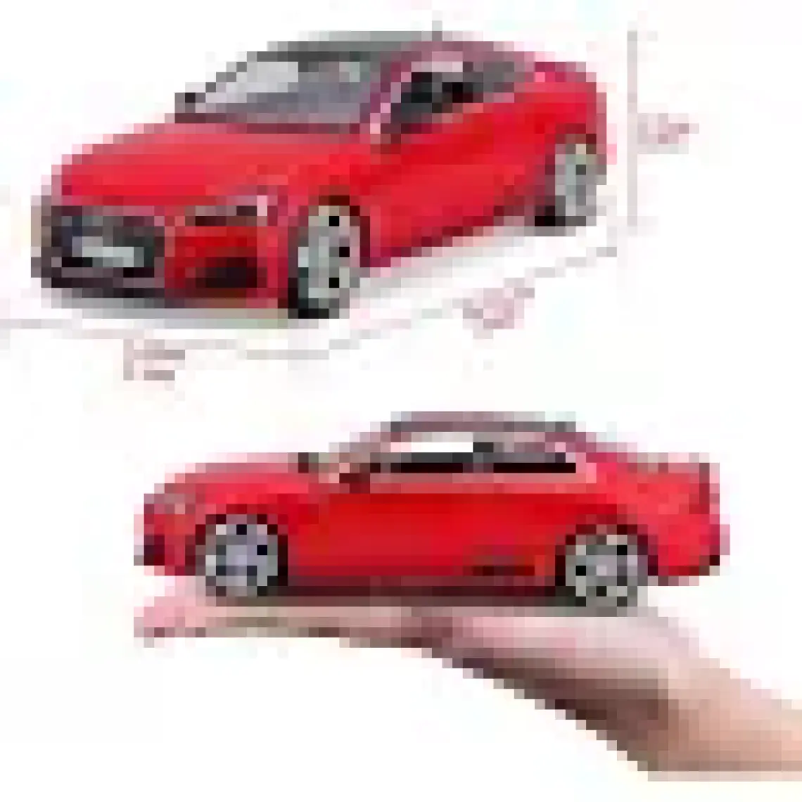 Burago 1:24 Ölçek  Audi Rs5 Diecast Model Araba