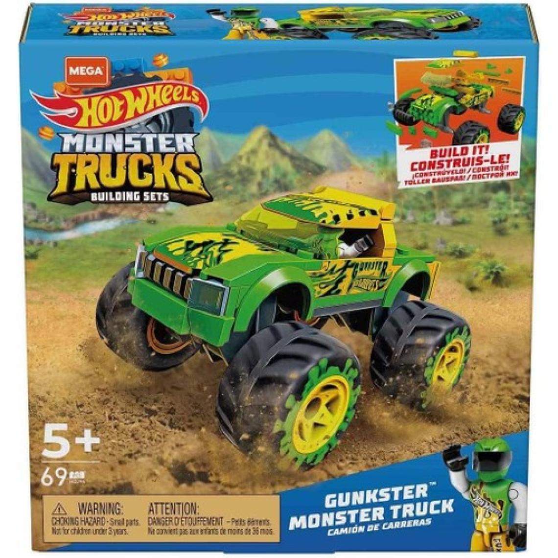 Hot Wheels Mega Gunkster Monster Truck HDJ94