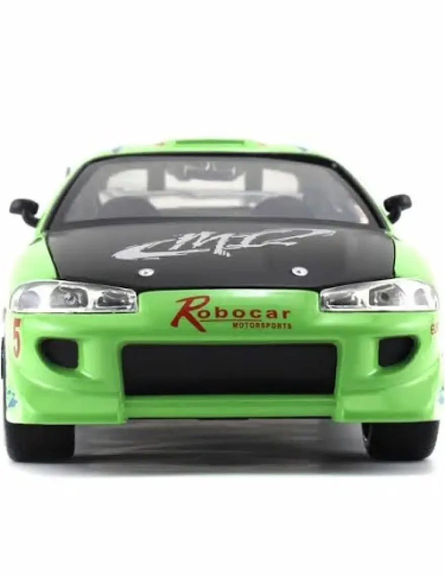 Jada Toys 1/24 Ölçek Fast and Furious Brian's Mitsubishi Eclipse Model Araba