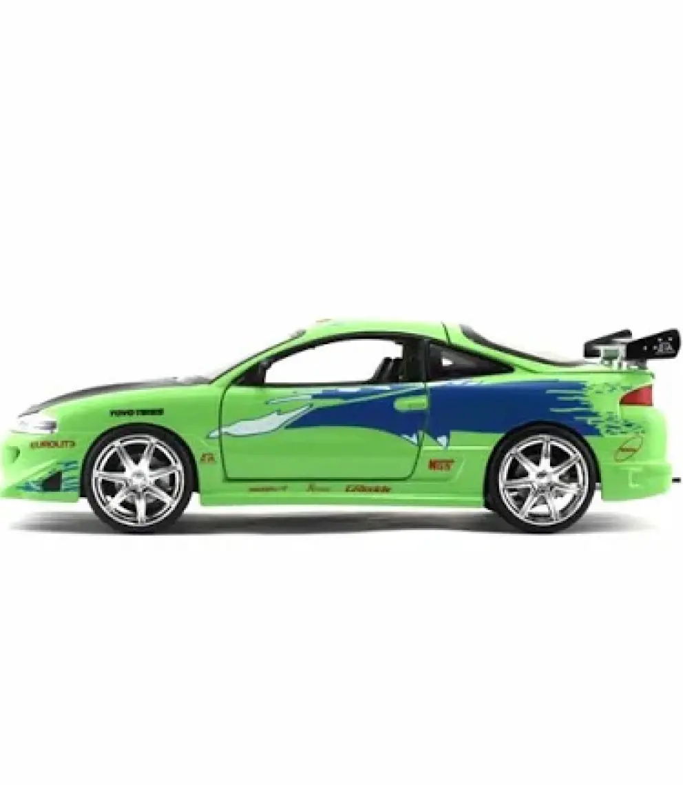 Jada Toys 1/24 Ölçek Fast and Furious Brian's Mitsubishi Eclipse Model Araba