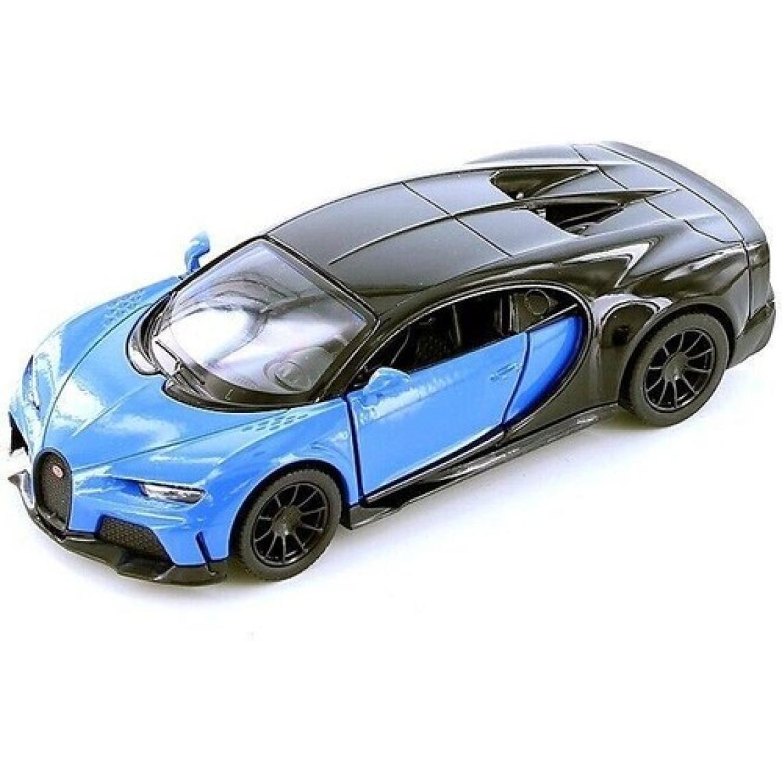 Kinsmart Bugatti Chiron Supersport 1:38 Mavi Çek Bırak Model Araba