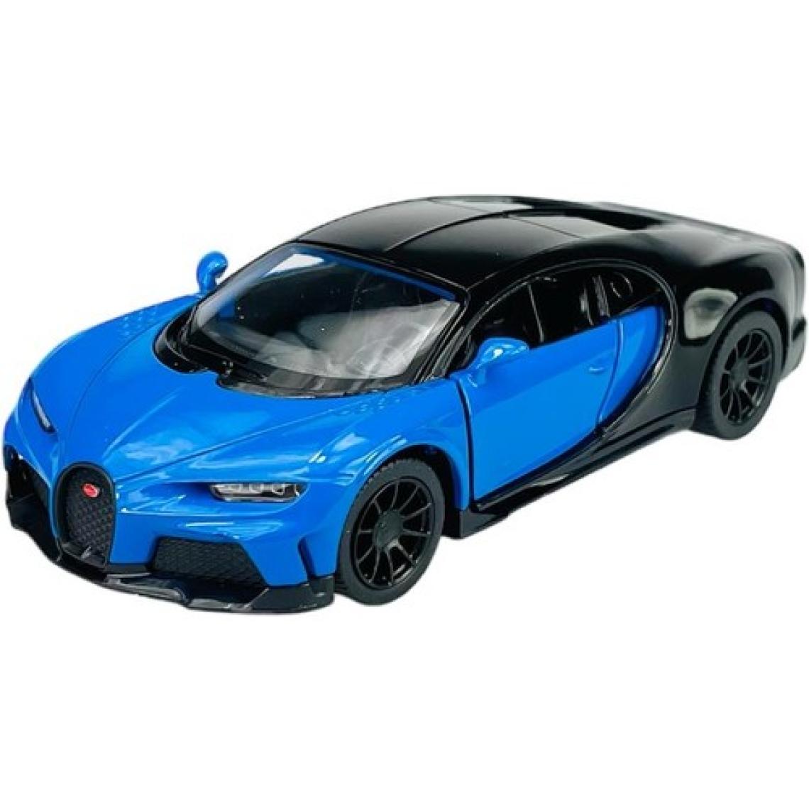Kinsmart Bugatti Chiron Supersport 1:38 Mavi Çek Bırak Model Araba