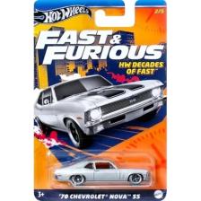 Hot Wheels Fast & Furious '70 Chevrolet Nova Ss HRW42