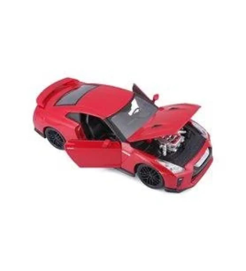 21082 Burago 1:24 Nissan Gt-R 2017 Model Araba