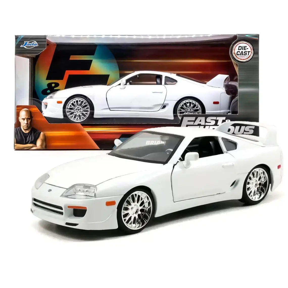 JADA 1:24 Hızlı ve Öfkeli Fast & Furious 1995 Toyota Supra Araba