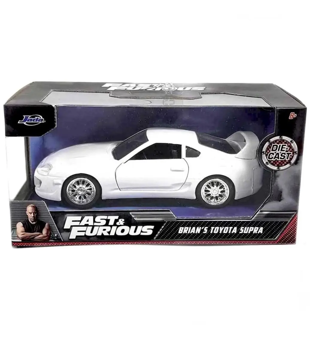 JADA 1:24 Hızlı ve Öfkeli Fast & Furious 1995 Toyota Supra Araba