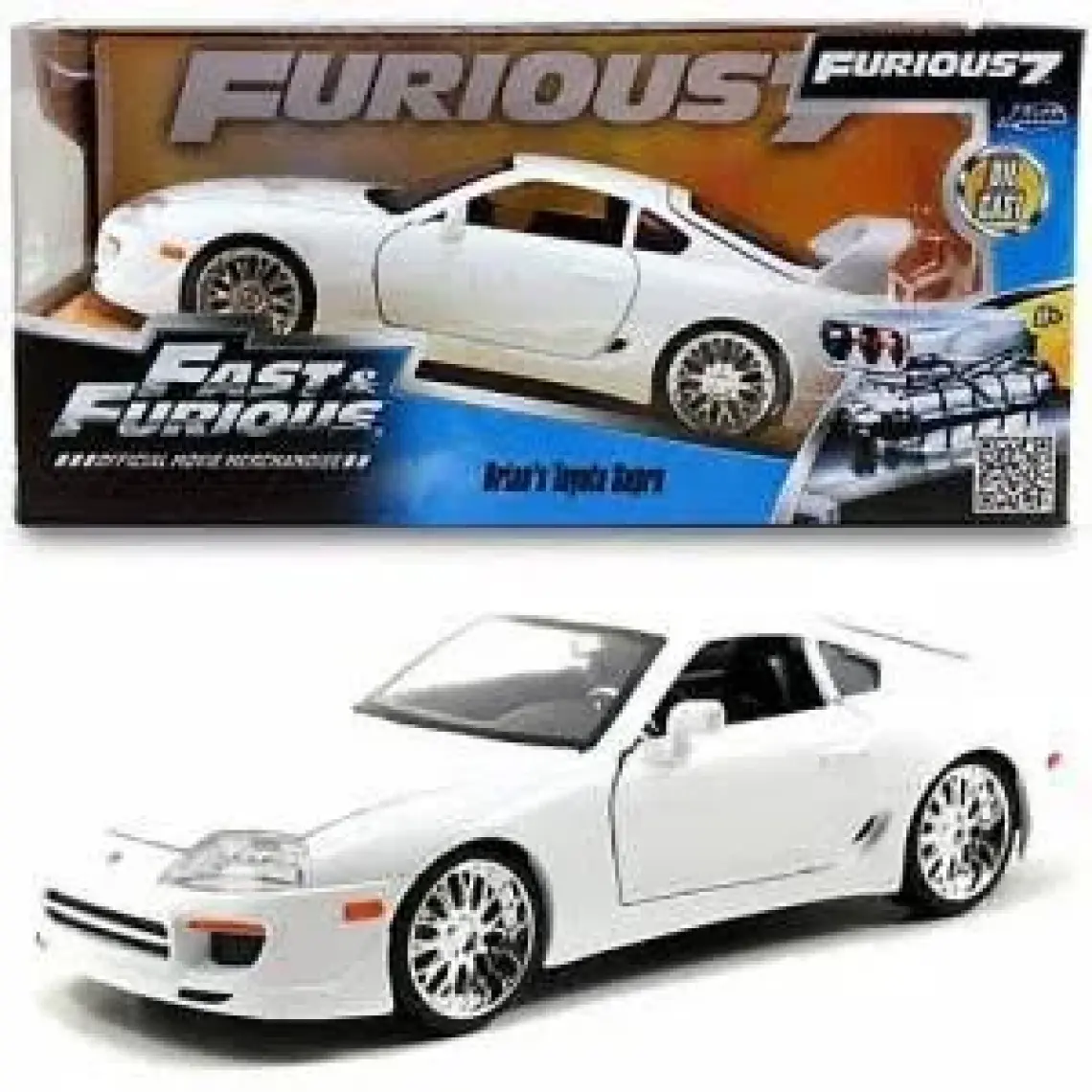 JADA 1:24 Hızlı ve Öfkeli Fast & Furious 1995 Toyota Supra Araba