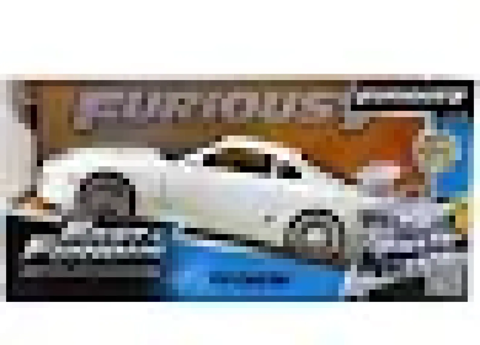 JADA 1:24 Hızlı ve Öfkeli Fast & Furious 1995 Toyota Supra Araba