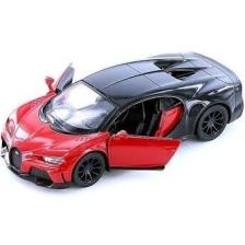Kinsmart Bugatti Chiron Supersport 1:38 Kırmızı Çek Bırak Model Araba
