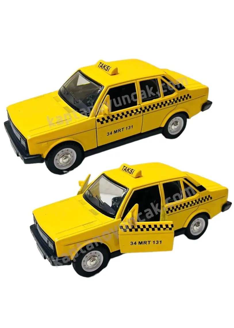 Birlik Toys 004-BRL17-T Metal Çek Bırak Taksi Havalı Korna