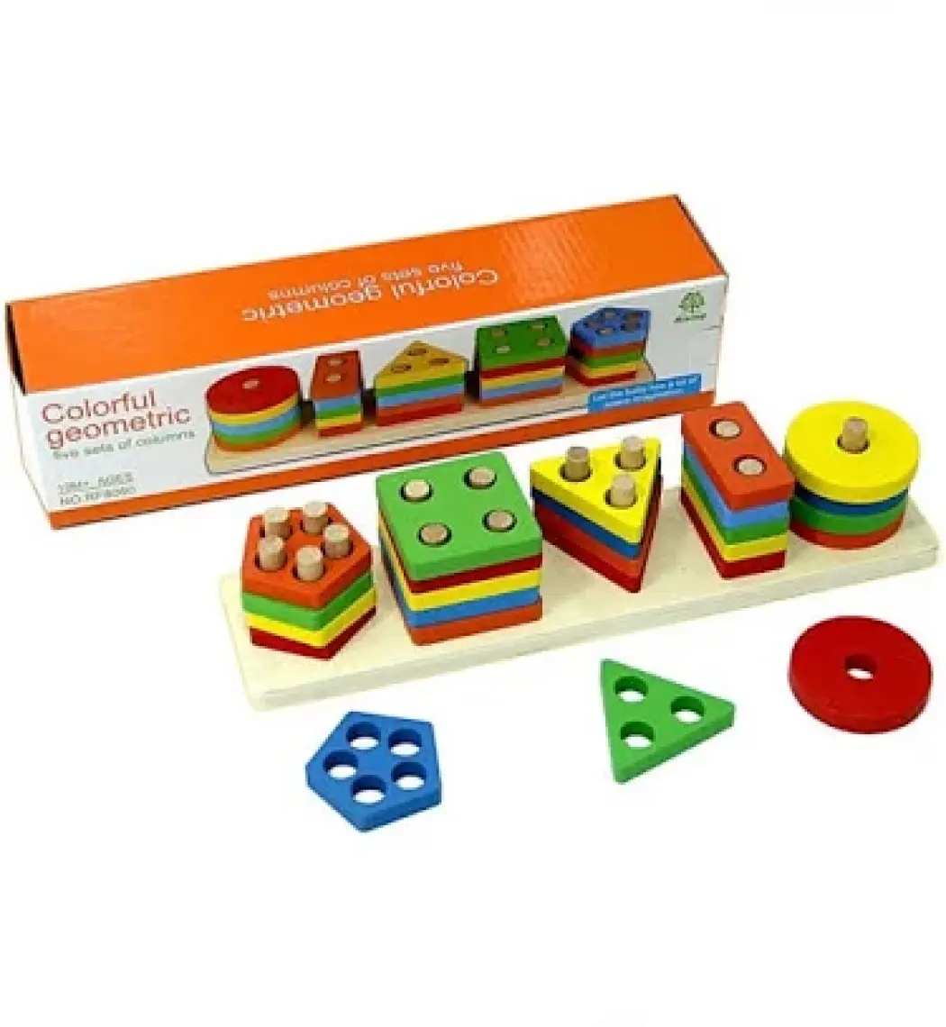 Bircan Ahşap Geometrik Şekiller