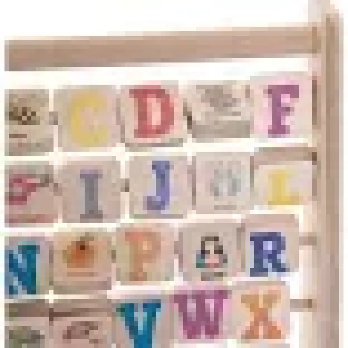Bemi Montessori Ahşap Alfabe Abaküs