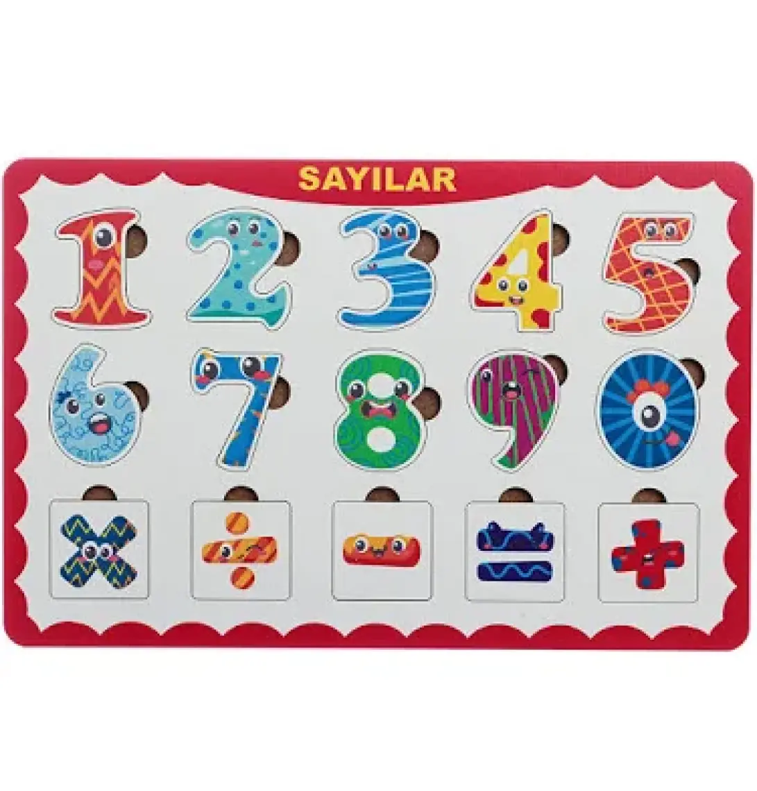 Baby Toys Bemi Sayılar Puzzle