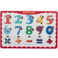 Baby Toys Bemi Sayılar Puzzle