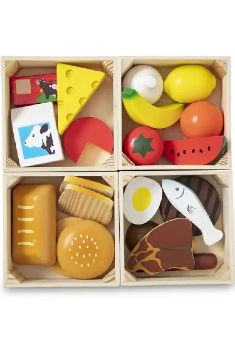 Melissa & Doug Ahşap Gıdalarımız