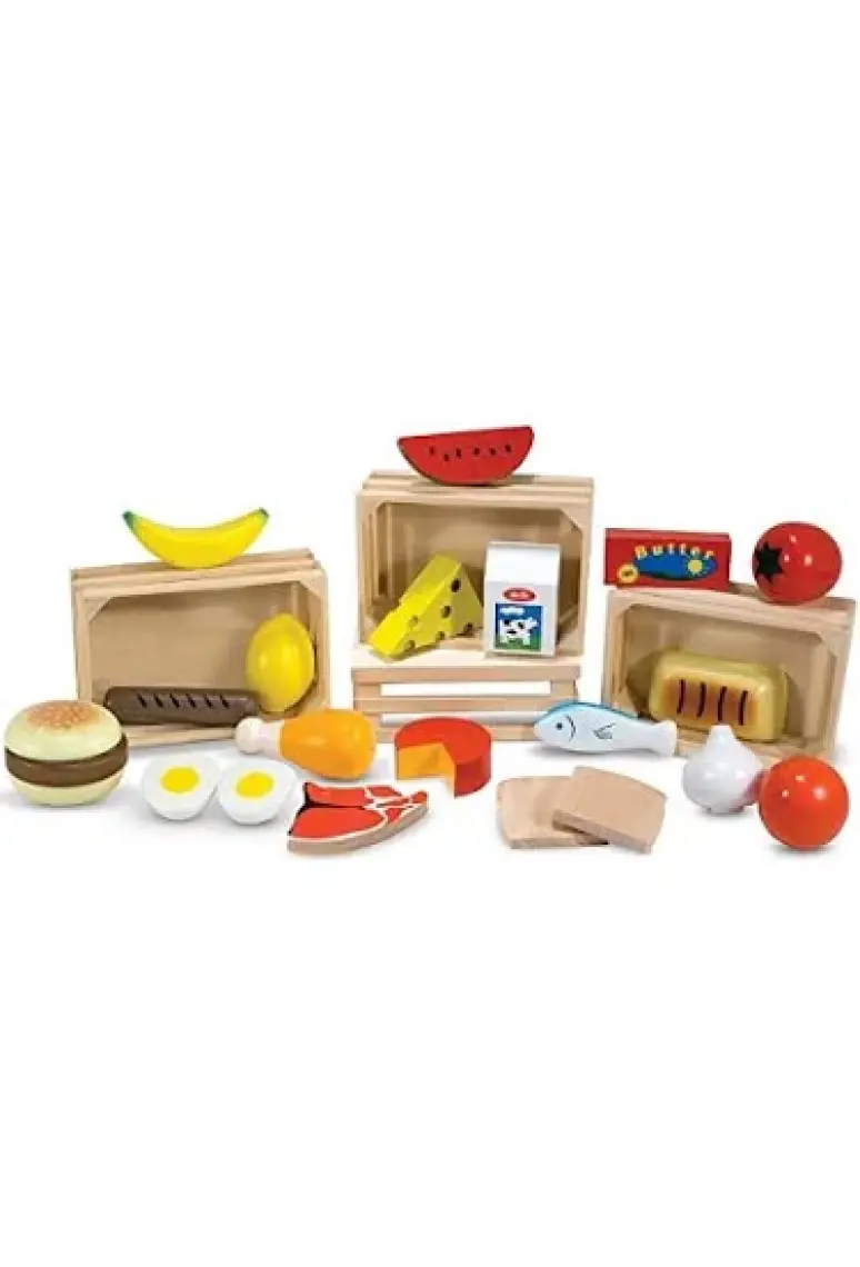 Melissa & Doug Ahşap Gıdalarımız