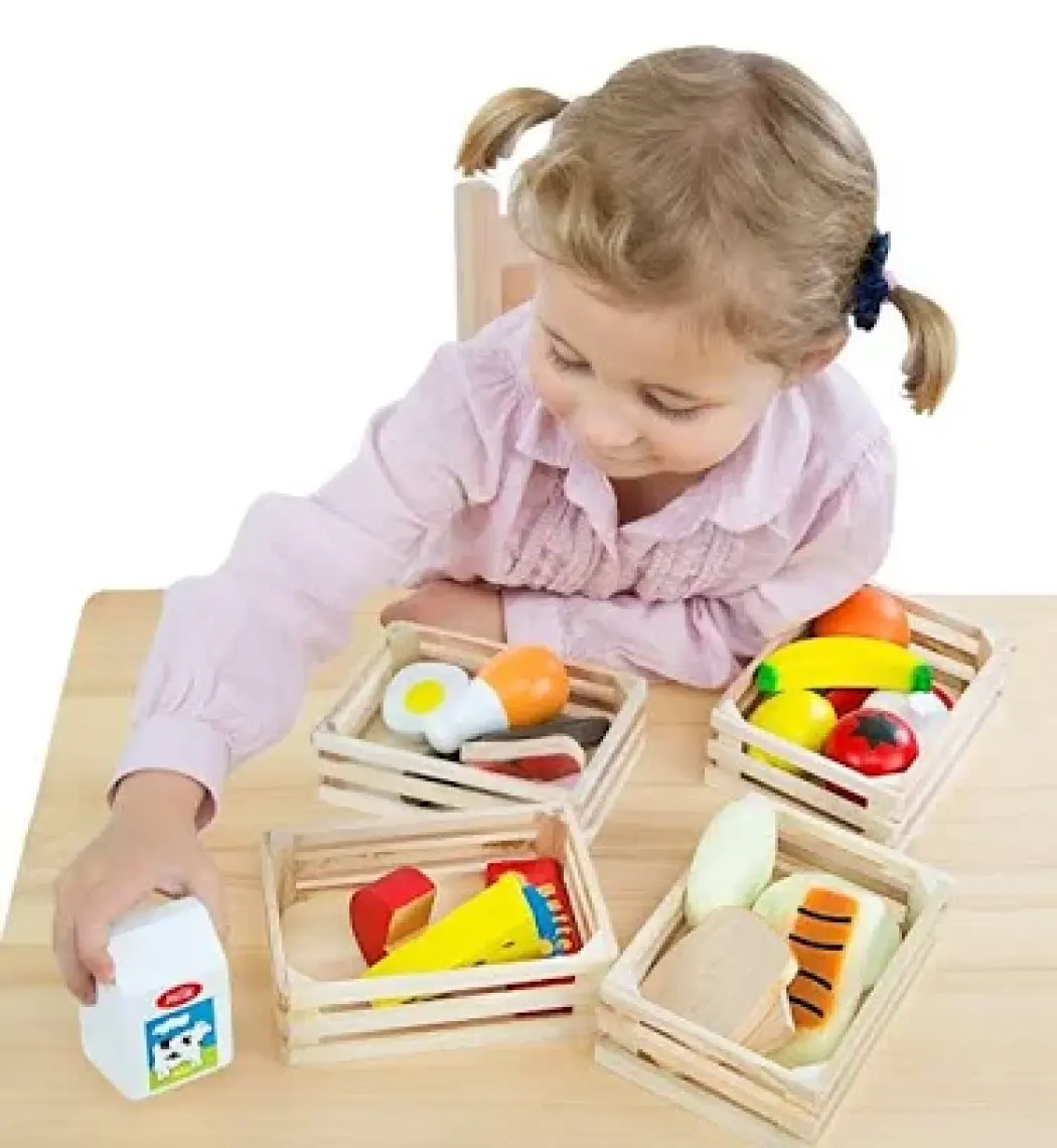 Melissa & Doug Ahşap Gıdalarımız