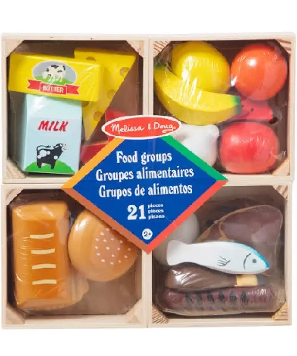 Melissa & Doug Ahşap Gıdalarımız