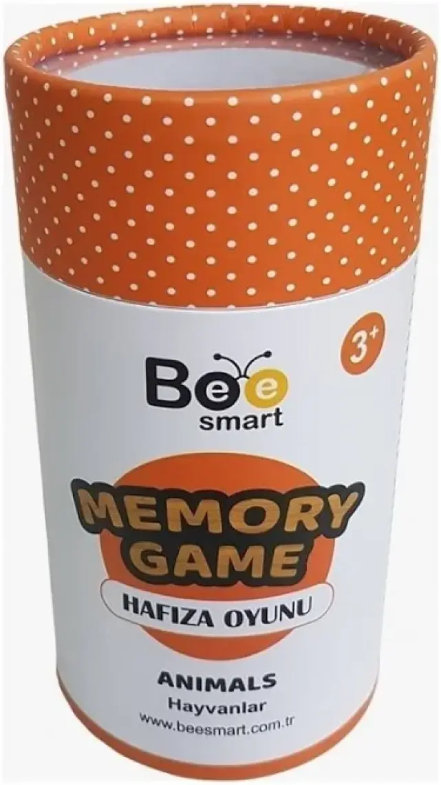 Bee Smart Memory Game Animals - Ahşap Hayvanlar
