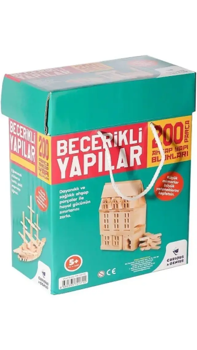 Becerikli Yapılar 200lük Ahşap Yapı Blokları