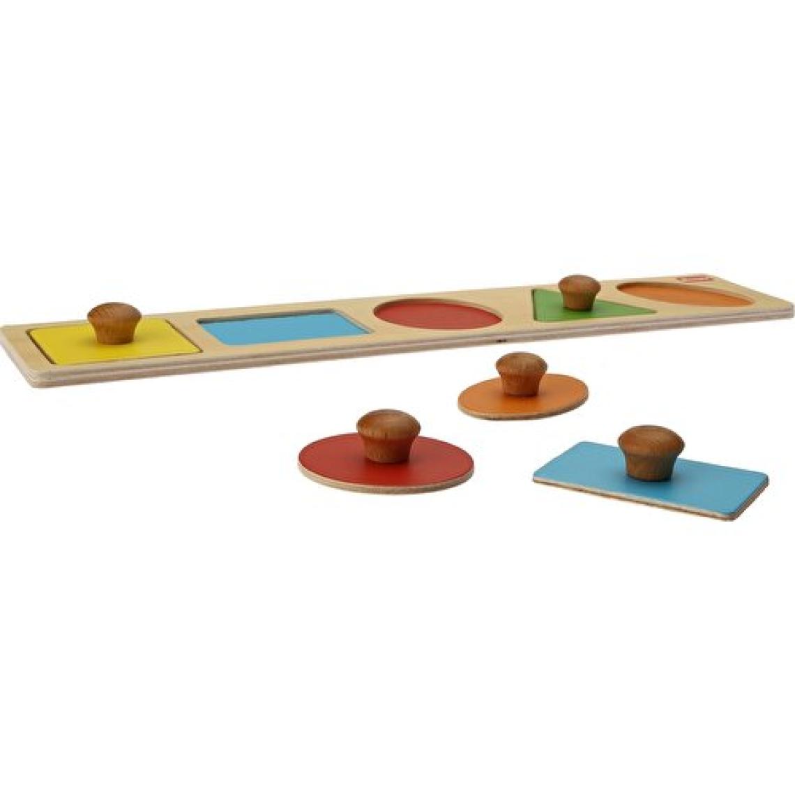 Rossie Ahşap Geometrik Zeka Bulmacası Yapboz