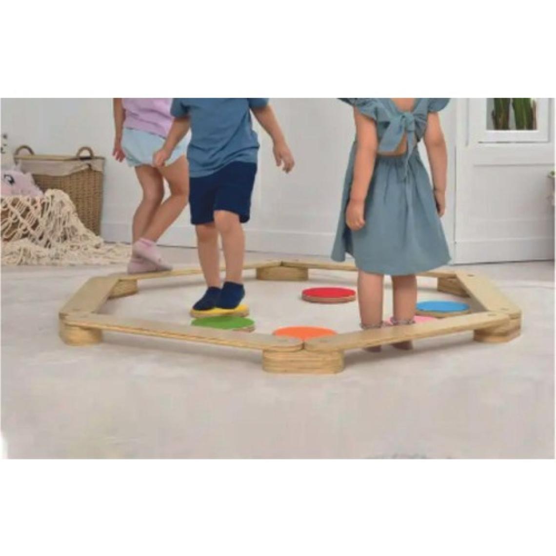 Woodhub Ahşap Denge Kirişi, Denge Tahtası,oyuncak,aktivite Oyuncağı,ahsap Oyuncaklar,montessori Oyuncak