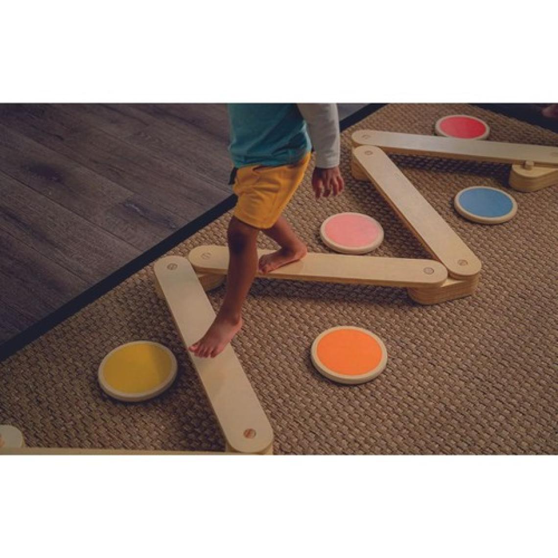 Woodhub Ahşap Denge Kirişi, Denge Tahtası,oyuncak,aktivite Oyuncağı,ahsap Oyuncaklar,montessori Oyuncak