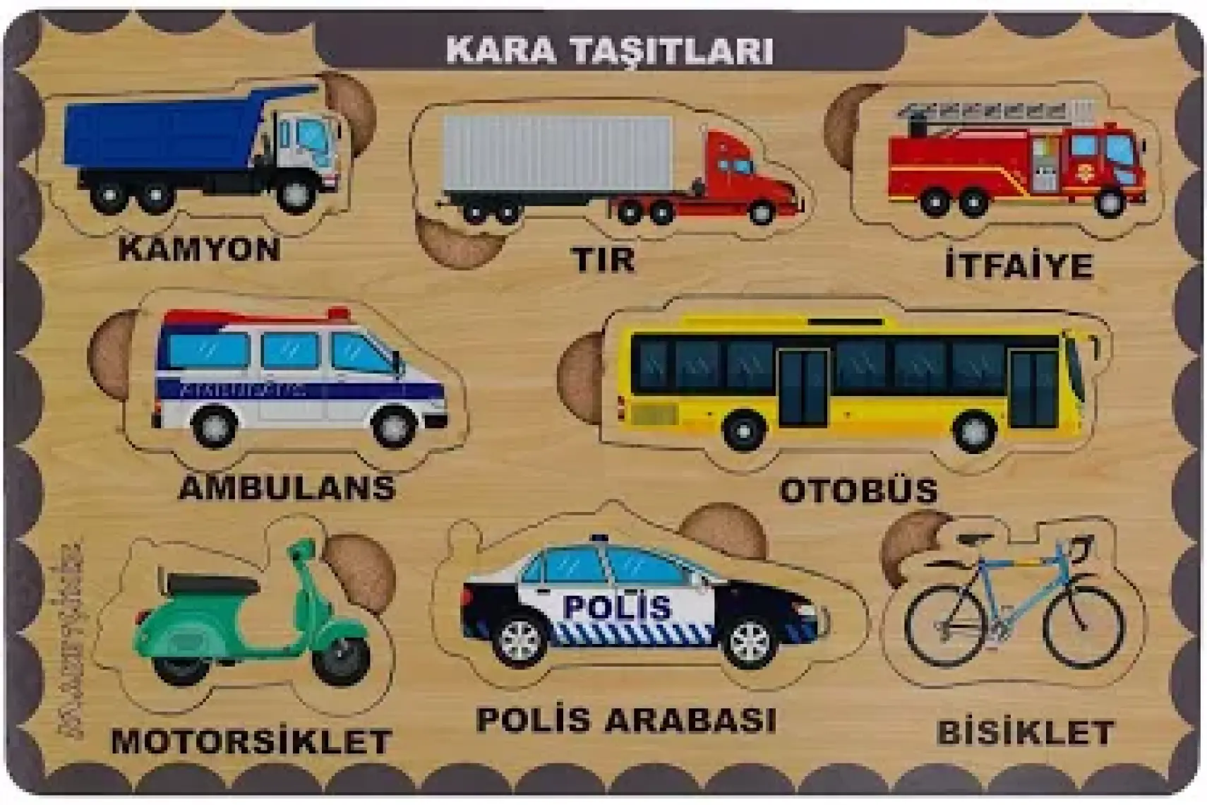 Maketçiniz Kara Taşıtları Bul - Tak