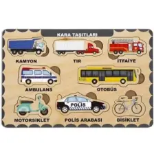 Maketçiniz Kara Taşıtları Bul - Tak
