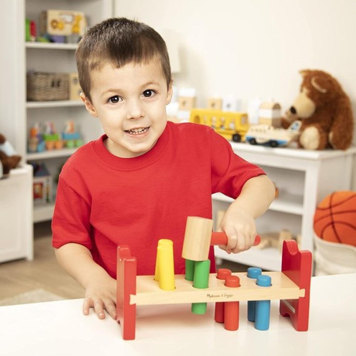 Melissa&Doug Ahşap Bambam Çivi Çakma