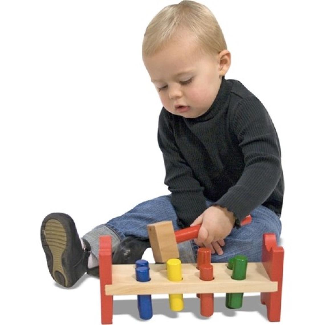 Melissa&Doug Ahşap Bambam Çivi Çakma