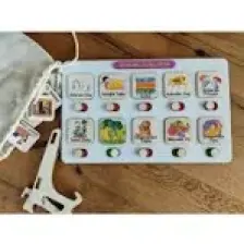 Ankebut Montessori Sorumluluk Alma Beceri ve Görev Tablosu Günlük Rutinim