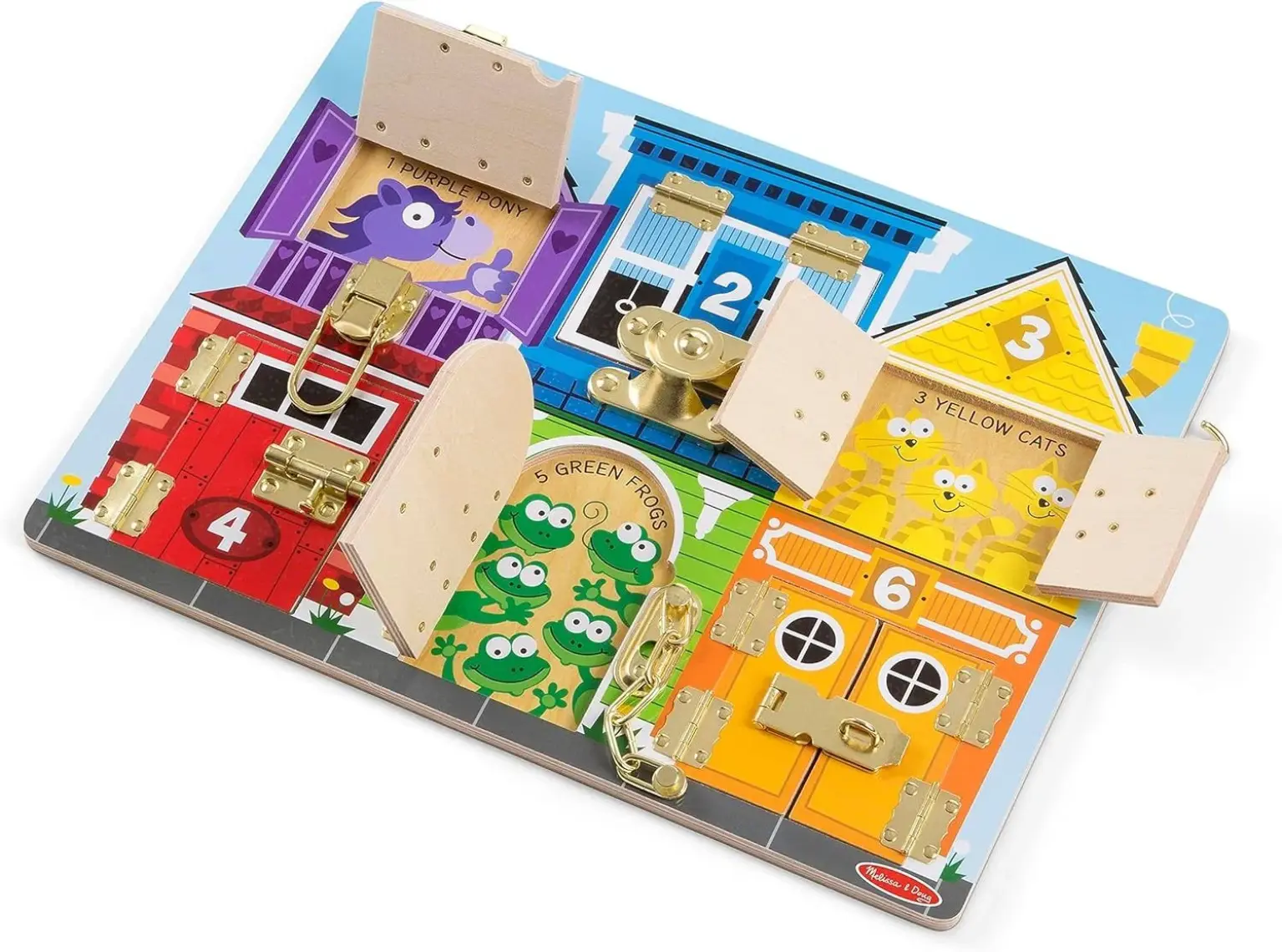Melissa&Doug Ahşap Çilingir Tahtası