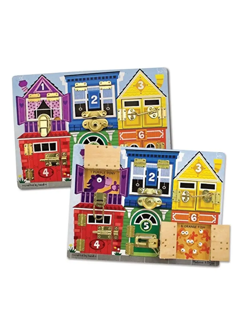 Melissa&Doug Ahşap Çilingir Tahtası