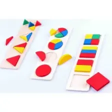 Piramigo 3 In 1 Wooden Montessori Blocks Set