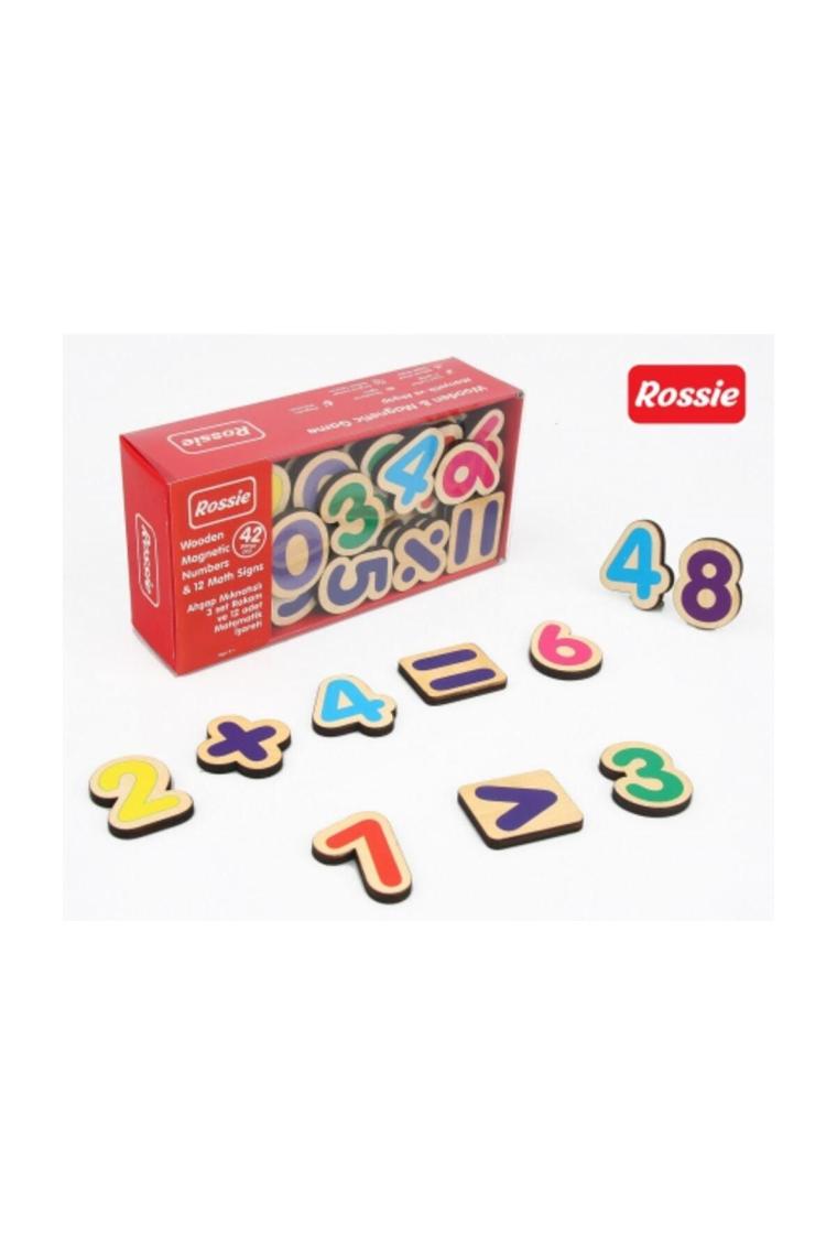 Mıknatıslı Ahşap Sayılar