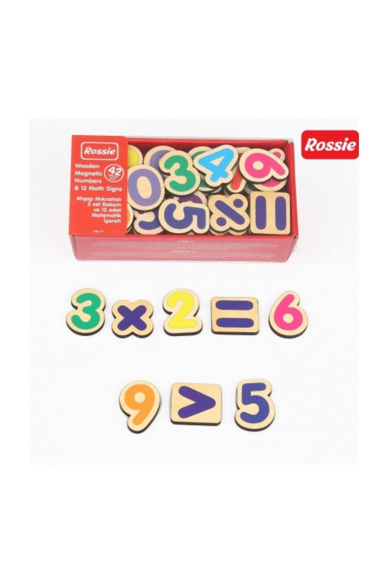 Mıknatıslı Ahşap Sayılar