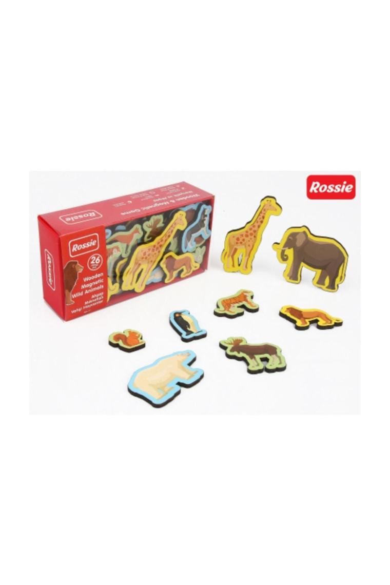 Manyetik Ahşap Vahşi Hayvanlar