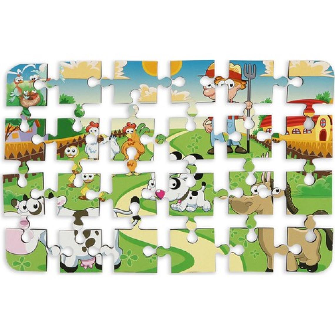 Maketçiniz Çiftliğim 24 Parça Ahşap Puzzle