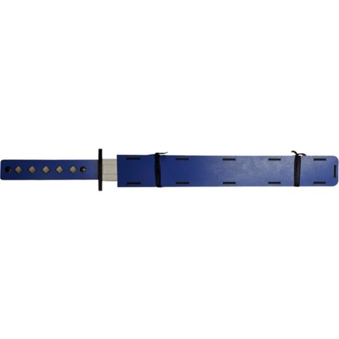 Ahtek Ahşap Japon Samuray-Ninja Katana Kılıcı, Mavi Oyuncak