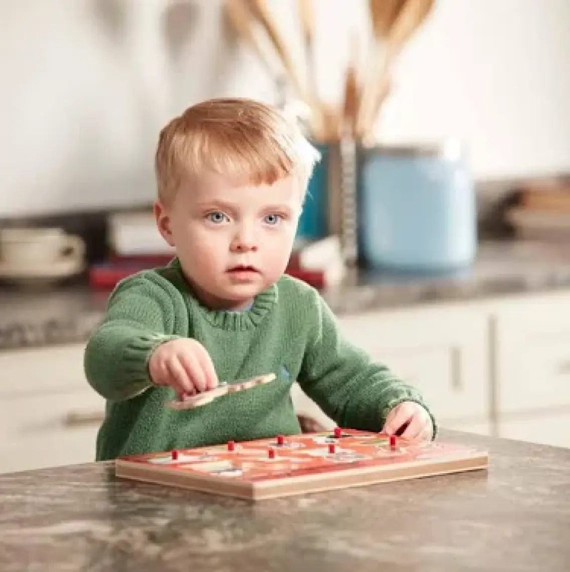 Melissa&Doug Ahşap Sesli Yapboz - Çiftlik Hayvanları
