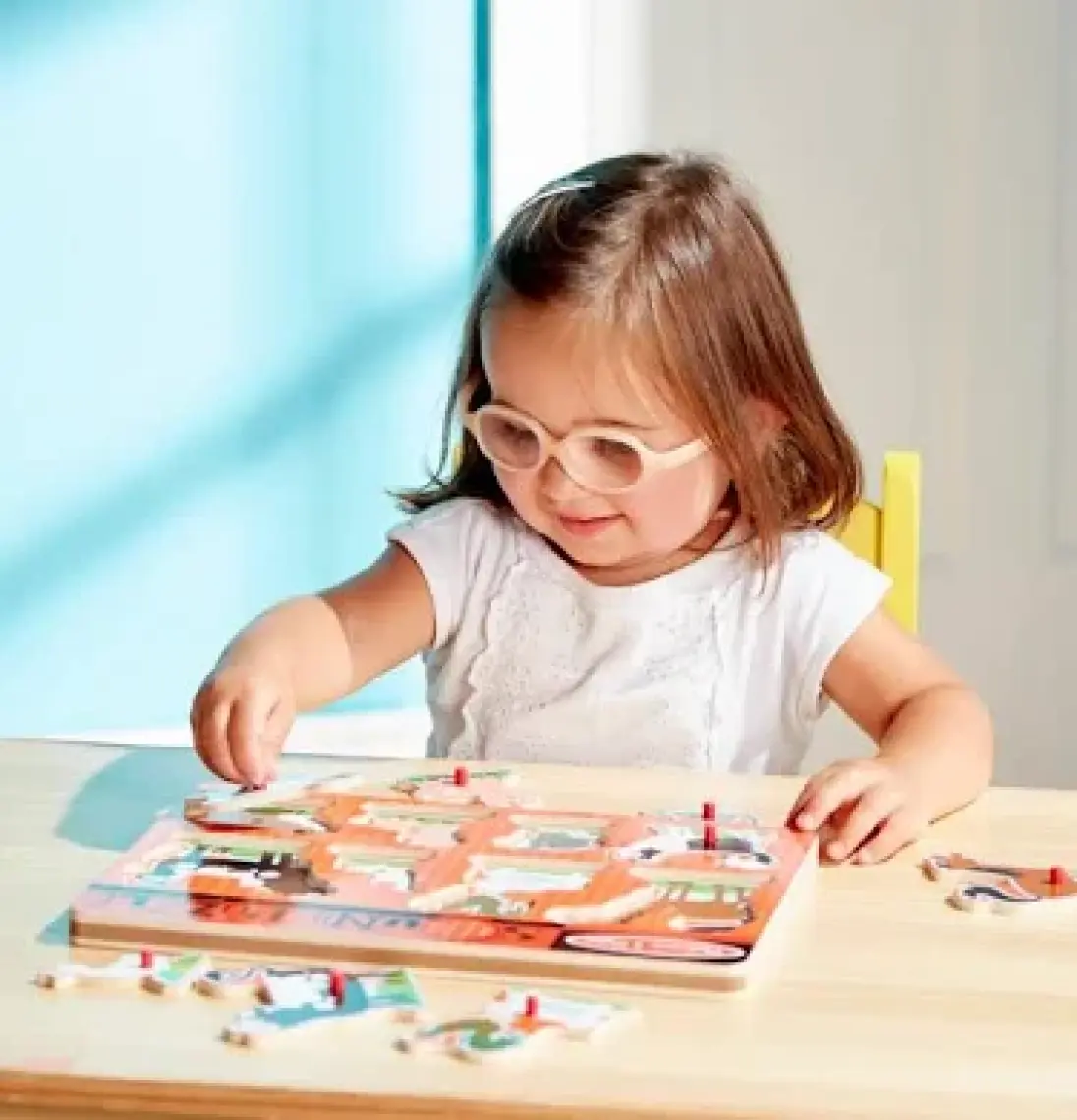 Melissa&Doug Ahşap Sesli Yapboz - Çiftlik Hayvanları
