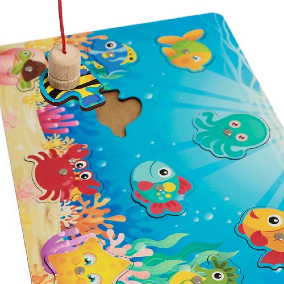 Baby Toys Ahşap Balık Tutma Oyunu