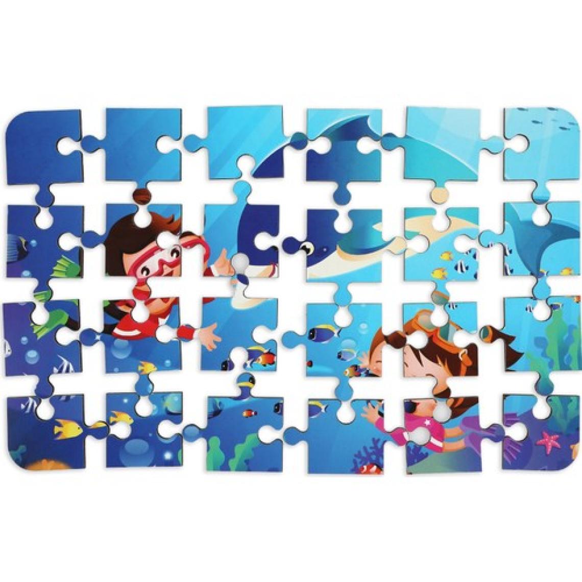 Maketçiniz Dalgıç 24 Parça Ahşap Puzzle