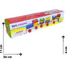 Hamaha Bebek Ahşap Oyuncak Eğitici Geometrik Tren