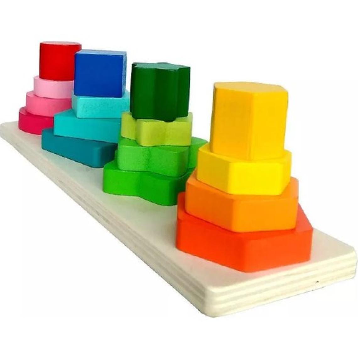 Piramigo Geometrik Sıralama Boyutlandırma Seti - Geometric Four Column